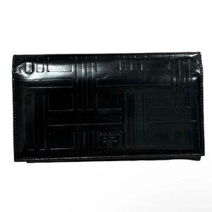 AUTHENTIC MILANO PRADA Black Leather Wallet